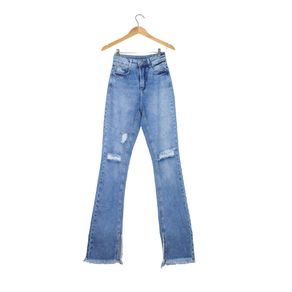 Calça Jeans Sawary Feminina Azul Marinho 34