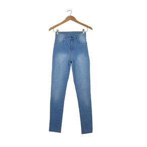 Calça Jeans Skinny Feminina Sawary Azul 42