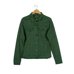 Jaqueta sarja best sale verde militar masculina