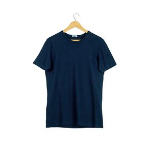 Camiseta Pique Masculina Azul Marinho M0