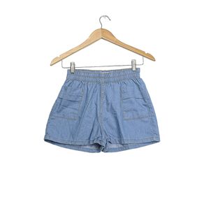 Short Jeans Feminino Azul M0