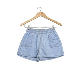 Short Jeans Feminino Azul M0