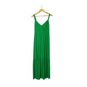 Vestido Longo Feminino Verde G0