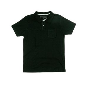 Camiseta Polo Masculina Preto G0