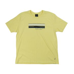 Camiseta Básica Masculina Amarelo G0